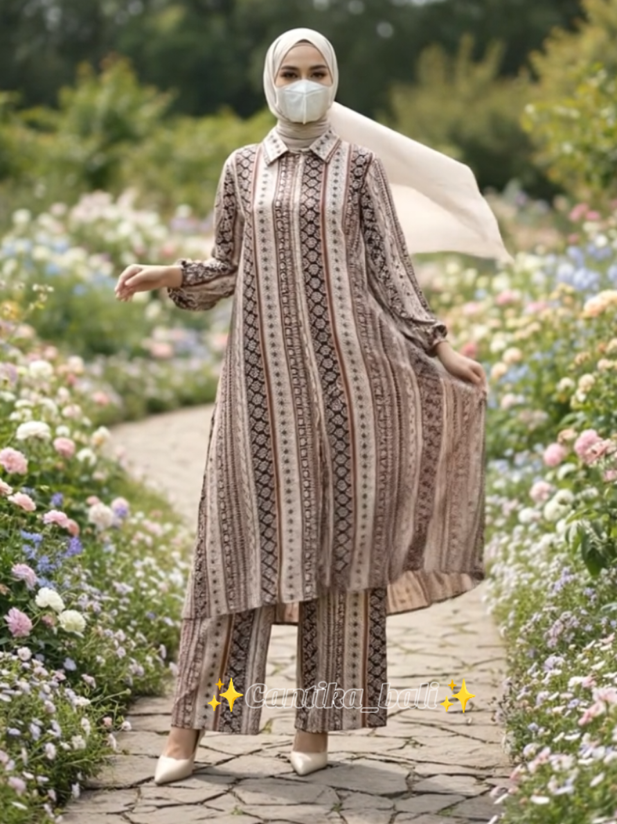 AUREY Tiora set tunik setelan tunik wanita rayon jumbo set tunik muslim busui murah adem nyaman dipakai rekomendasi #setelanwanita #aureytioraset #setelantunik #outfitmuslimah #rekomendasi 