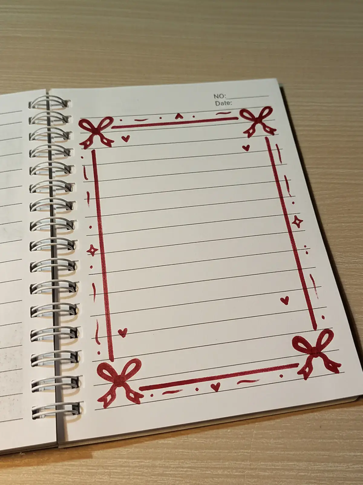 🎀 #simpleborderdesign #journaldesignideas #journaldesign 