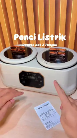 Masak pake panci listrik double pot,panci listrik model terbaru Bunda✨😍 #pancilistrik #pancilistrikserbaguna #doublepot #masakansimple #masakanakkost 