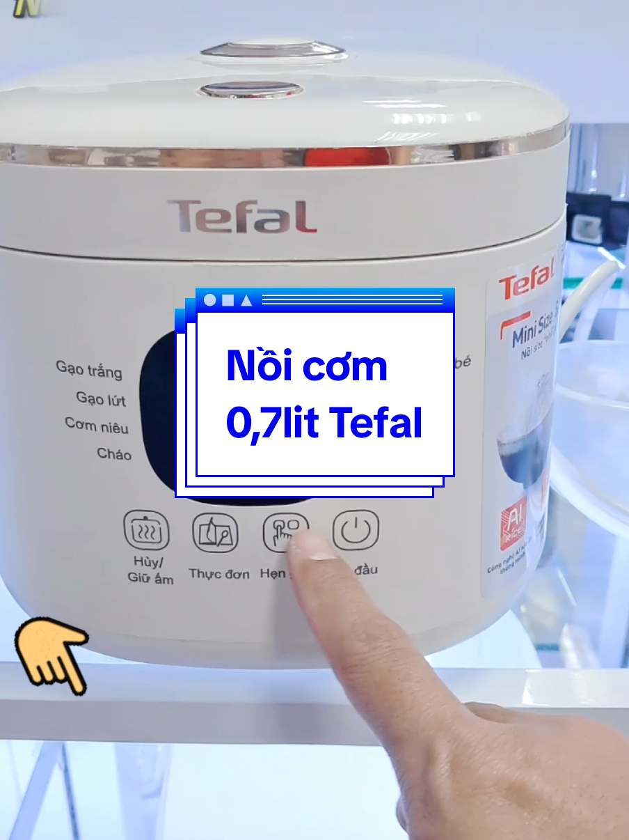 @Tony Xía Review Nồi cơm điện tử Tefal PK515168 #xuhuong#tiktok#
