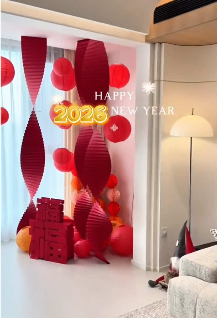 Dải giấy decor trang trí tết 2026 #trangtritet #trangtritet2026 #decortet #phukientrangtritet 