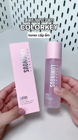 toner cấp ẩm Colorkey #colorkey #colorkeyluminous #toner #tonercapam #skincare 