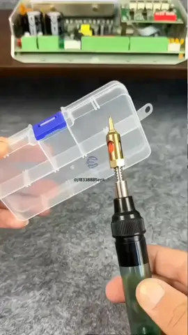 Convenient gas-powered soldering iron # Soldering with electric iron # Gas-powered soldering iron # Electric soldering iron#fyp#goodthings #foryou #tiktok 