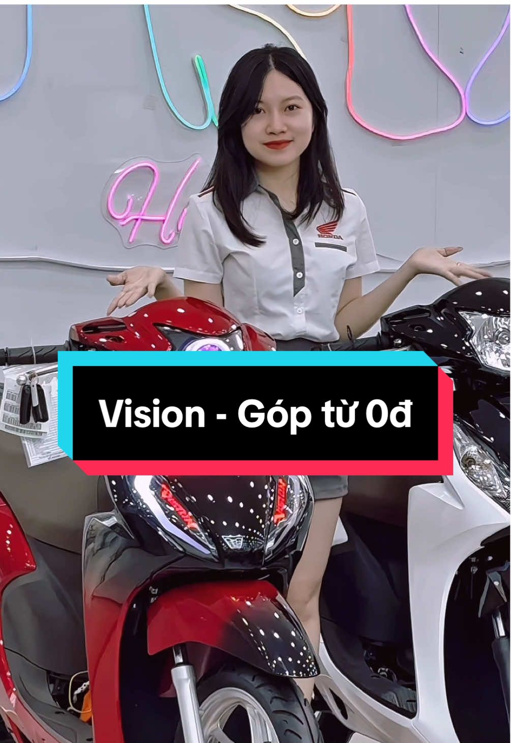 Vision 2025 Màu3D độ đèn #honda #vision #xemaytragop #vision2025 #viral 