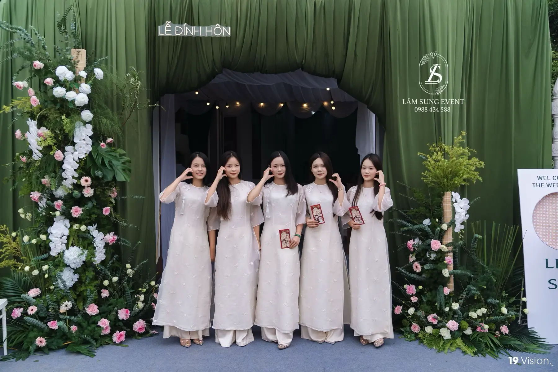 Lễ ăn hỏi mãu xanh cho bạn dâu Tam Nông Phú Thọ#cuoihoilamsung #rạp_cưới_đẹp 