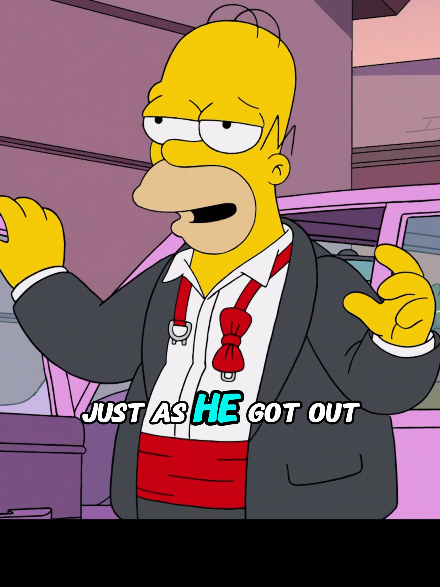 Homer rushed to buy a hamburger_batch#fyp #fypシ #foryou #cartoon #thesimpsons