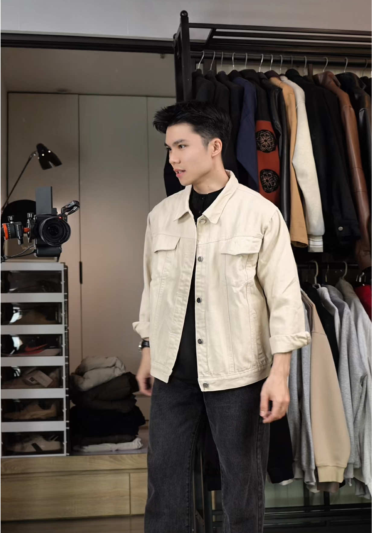 Áo Khoác Kaki Nam Lados Form Regular #thanhdongian #goclamdep #review #fyp 