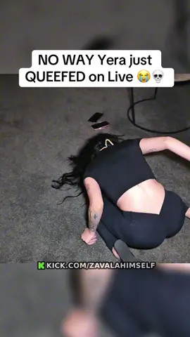NO WAY Yera just QUEEFED on Live 😭💀 #zavalahimself  #yeraofficial #fyp 