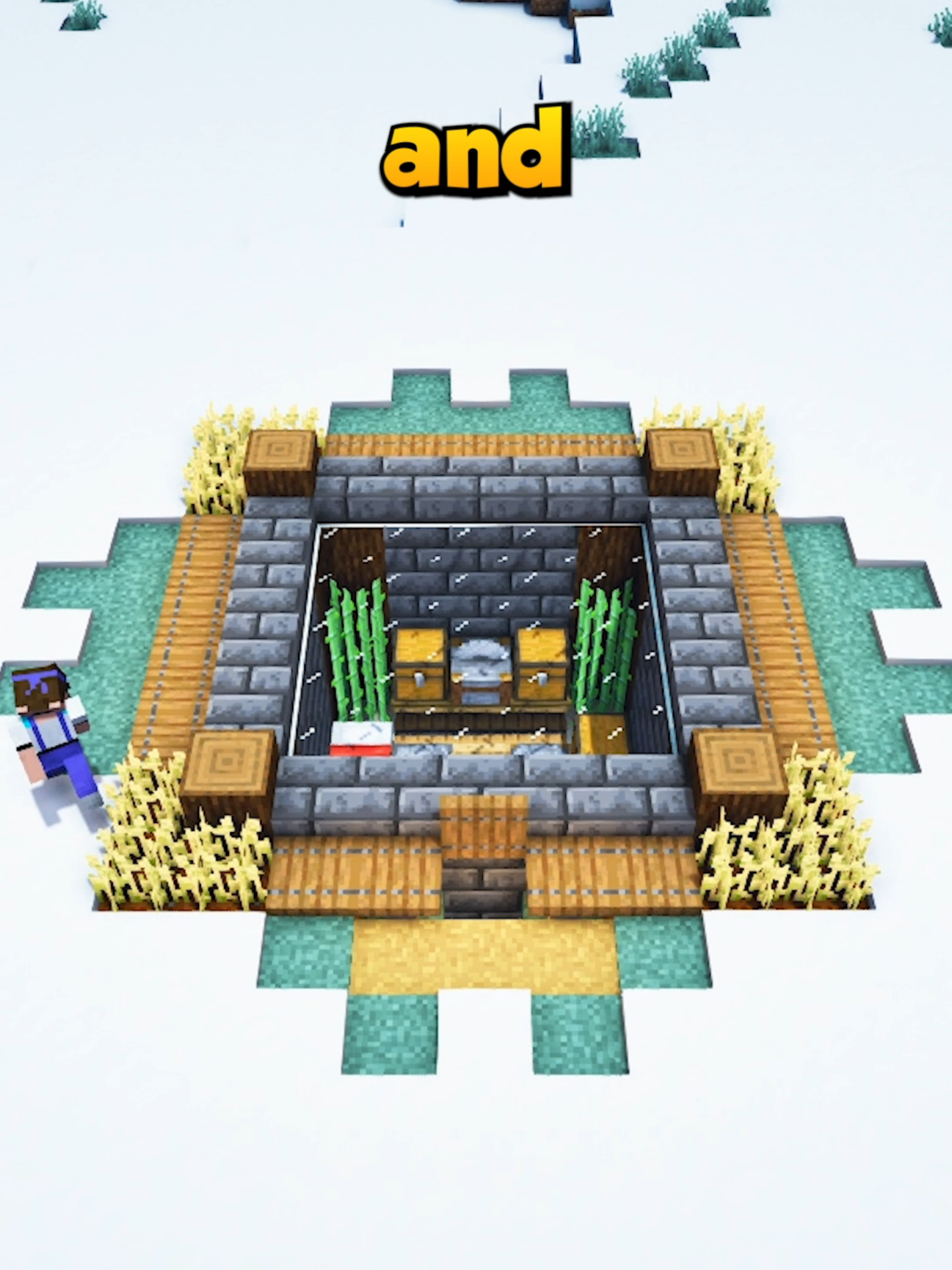 Minecraft Underground House #Minecraft #minecraftbuilding #minecraftbuilds #minecrafttutorial