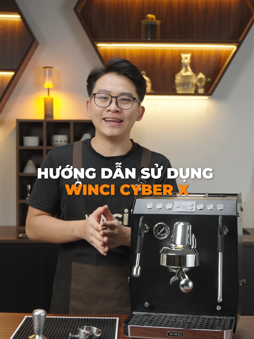 Hướng dẫn sử dụng Máy pha cà phê Winci Cyber X - Dòng máy pha chuyên nghiệp kinh doanh cà phê #mayphacaphe #wincistore #winci #mayphacafechinhhang #cyberx 