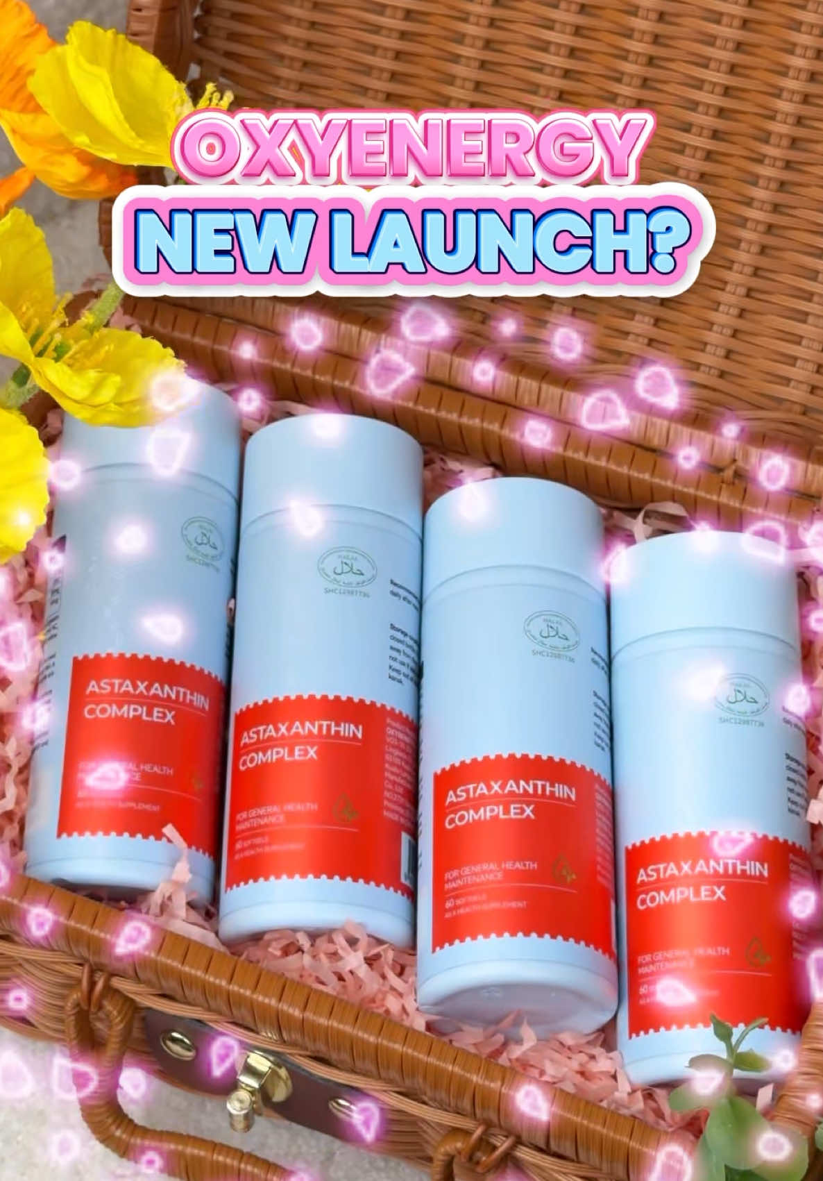 New packaging untuk kita punya Astaxanthin yang viral ni guys😍 #oxyenergymy #joinlive #supersale #supersale #glowingskincare 