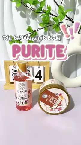 Nhớ tẩy tế bào chết để da sáng mịn hơn nha mấy nàng #kemtaydabody #taytebaochet #purite #huongnuochoacaocap