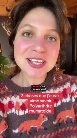 🩵 Quand j’ai été diagnostiquée avec une polyarthrite rhumatoïde, j’aurais aimé qu’on me dise ces trois choses-là… C’est une maladie dont on parle peu, et pourtant elle change tellement de choses au quotidien. Dans cette vidéo, je partage ce que j’aurais aimé savoir au tout début — pour peut-être aider celles et ceux qui viennent de recevoir ce diagnostic, ou qui vivent avec depuis un moment. 💬 Dis-moi en commentaire : toi, qu’est-ce que toi tu aurais aimé savoir quand tout a commencé ? Ou si tu connais quelqu’un concerné, partage-lui la vidéo, ça peut peut-être lui faire du bien 💚 #polyarthriterhumatoide #sante #maladieinvisible #Lifestyle #temoignage 