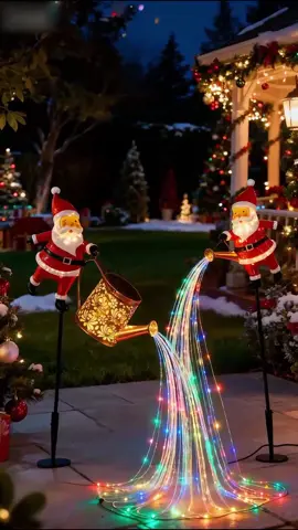 Santa Claus Decorative Lamp #christmas #decor #christmasdecor #fyp #trending 