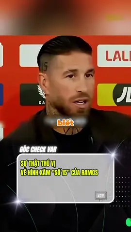 ý nghĩa đằng sau hình x.ă.m của Ramos #ramos #bongda #viral #fyp 