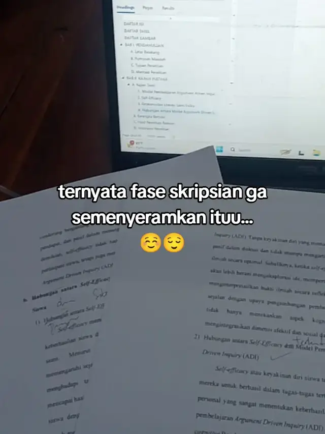 apa ituu setressss? gilaa dongss☺️😌 #skripsi 