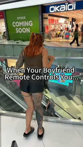 When Your Boyfriend Remote Controls You... #remotecontrol #dateidea #picnicdate #girlfriendprank