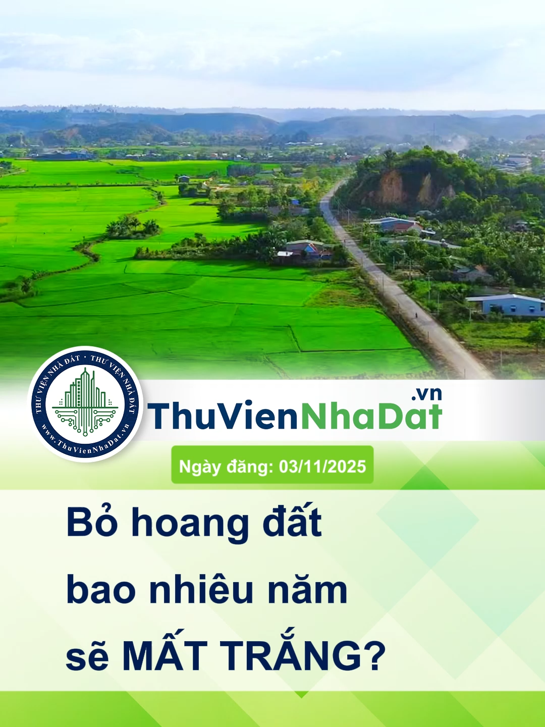 Bỏ hoang đất bao nhiêu năm sẽ MẤT TRẮNG? #hoccungtiktok #LearnOnTikTok #ThuVienNhaDat #TVNĐ #batdongsan #muabanbds #niemtinso #ChamMaChac