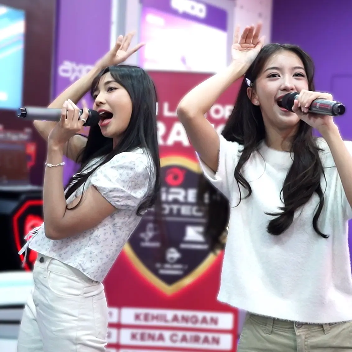 Sabtu kemarin di Mangga Dua Mall beneran pecah! 🎉ada Gita dan Greesel JKT48 main ke store Axioo x AGRES nih ngobrol santai, nyanyi bareng, selfie bareng fans,seru banget ✨. Thank you yang udah dateng, ngantri rapi, dan kasih energy positif seharian. Sampai ketemu lagi di event selanjutnya Sobat Axioo 😉💜 #axiooindonesia #pilihpastipilihaxioo #JKT48 #gitajkt48 #greeseljkt48