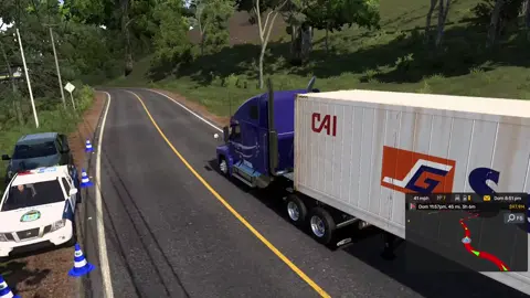 bajando con freno motor 🤩🔥#atsmapadehonduras #americantrucksimulator #freigthlinertrucks #freigthlinercenturyclass #panamatruck🇵🇦🔥 