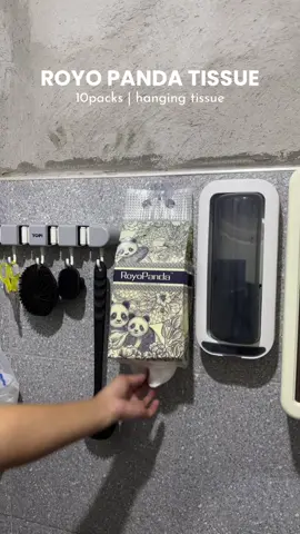 Royo panda tissue 10packs na yan mga mare #royopandatissue #royopanda #hangingtissue 