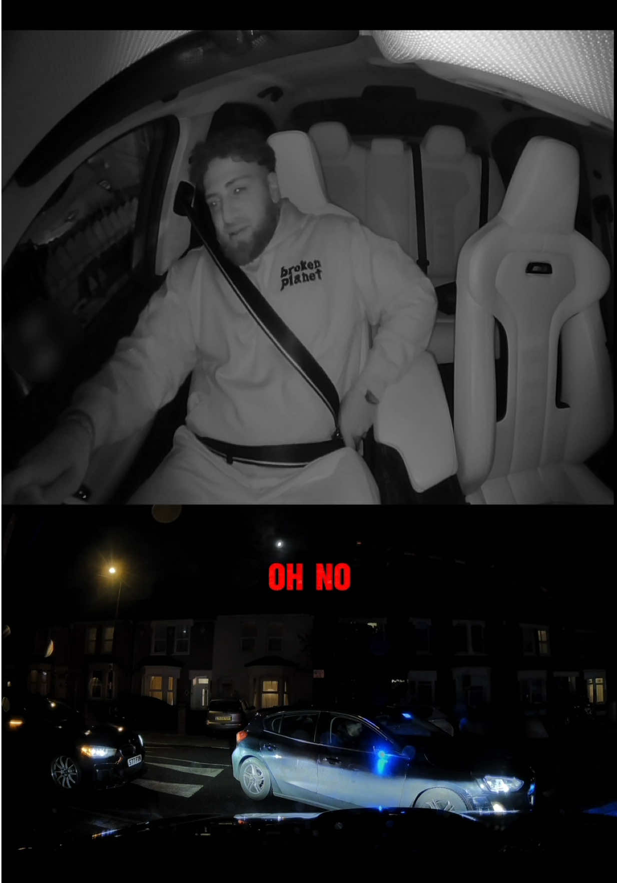 the police love me… 🚨👮‍♂️ #bmw #m3 #dashcam #pulledover #police 