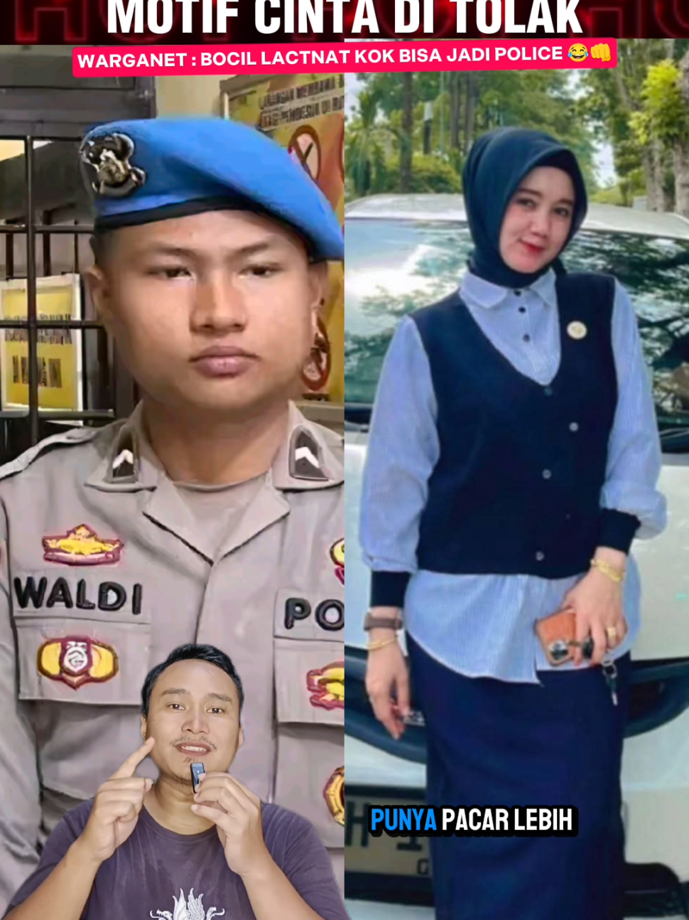 Dosen Cantik di jambi jadi Korban Oknum Polisi Motif Cinta ditolak Pelaku sudah diamankan  #fyp #viralditiktok #dosen #jambi #polisi 