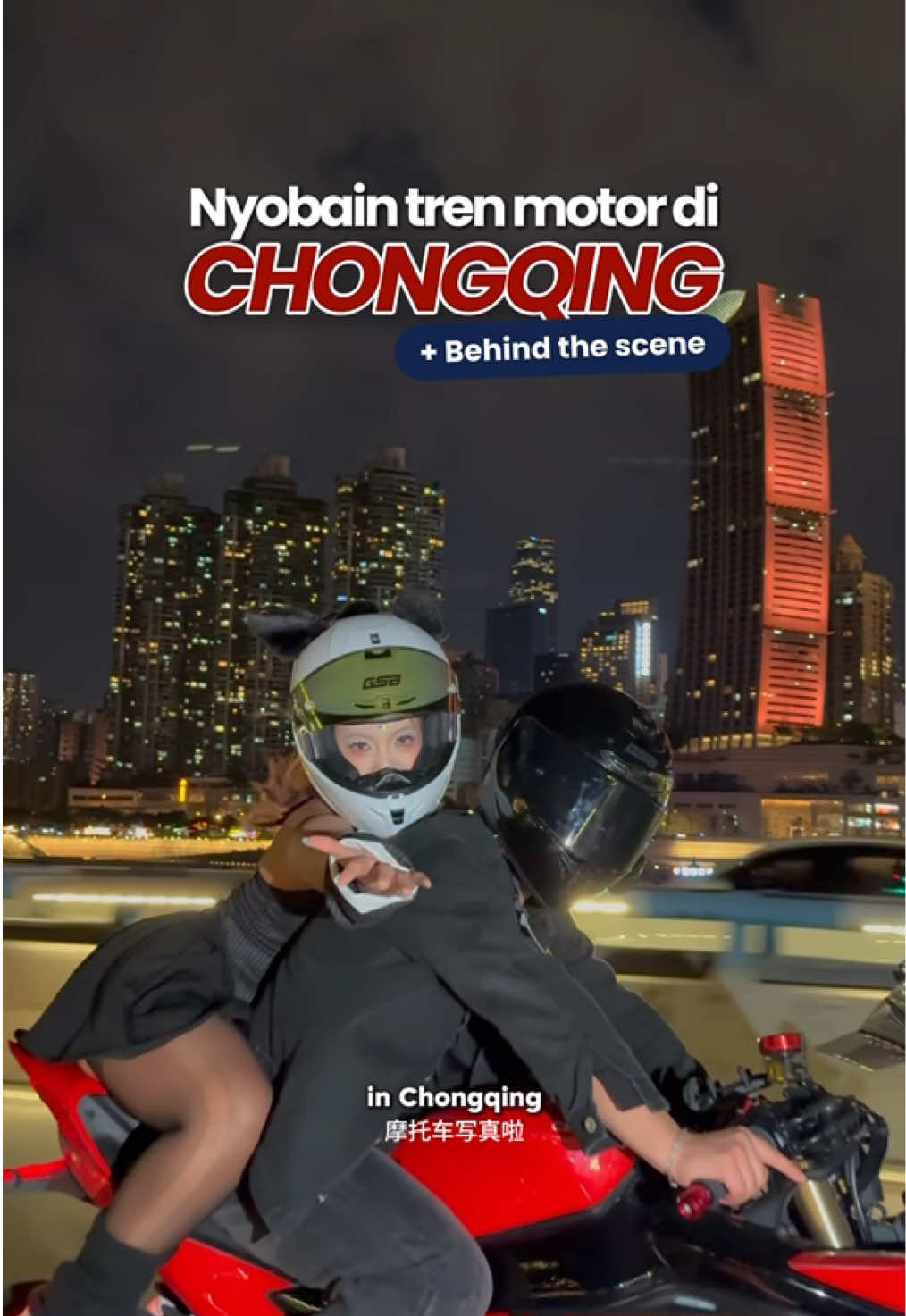 Comment ‘MOTOR’ kalo kamu mau aku kirimin kontaknya di DM🏍️ Buat yang mau bikin Chongqing motorcycle trend video bisa sama Andy, karena dia ini bahasa inggrisnya lancar jadi enak banget bikin video sama dia.. At least kitanya paham 🥹👌🏻 #chongqing #chongqingmotorbike #chongqingcity #motorbiketrend #china