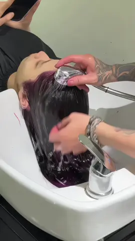 Nâu tím nha chị em #duyhairsalon #tanphu #nhuộmtóc #màu_tóc_đẹp 