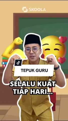 Tepuk tangan dulu buat semua guru yang nggak pernah berhenti kuat, meski tugas nggak pernah habis. #Guru #GuruIndonesia #GuruMuda