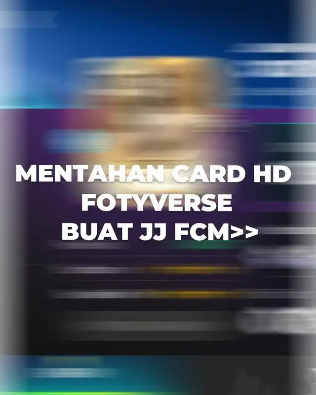 mentahan card buat jj 👆 #fcm#cardfcm #foryourpage 