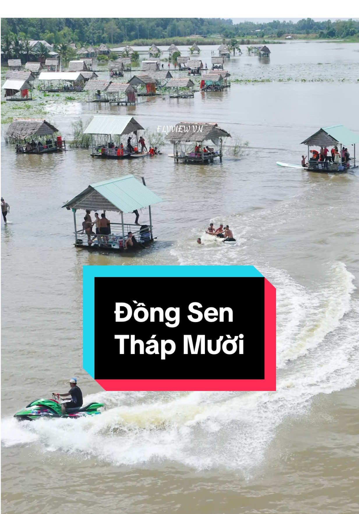 Mùa nước nổi hiện tại Đồng Sen Tháp Mười đang hot lắm nhe anh em… âm thanh từ miền tây. #muanuocnoimientay #dongsenthapmuoi #tamdong #khudulichdongsengothap #flyviewvn 