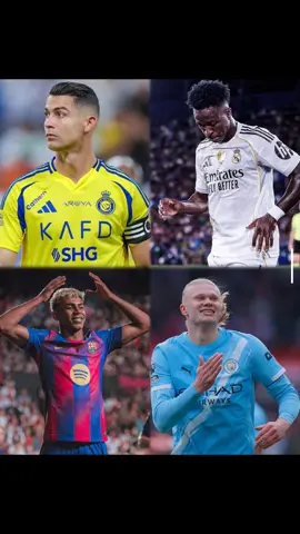 اجمل احتفالات اللاعبين هاذا الموسيم احتفال هالاند الرجل الربوت وفنيسيوس جونيور ولامين #Haaland #vinicius #Lamine Ymal
