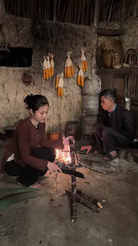 Bạn ăn mía nướng bao giờ chưa ? #xuhuong #me #tiktokfoods 