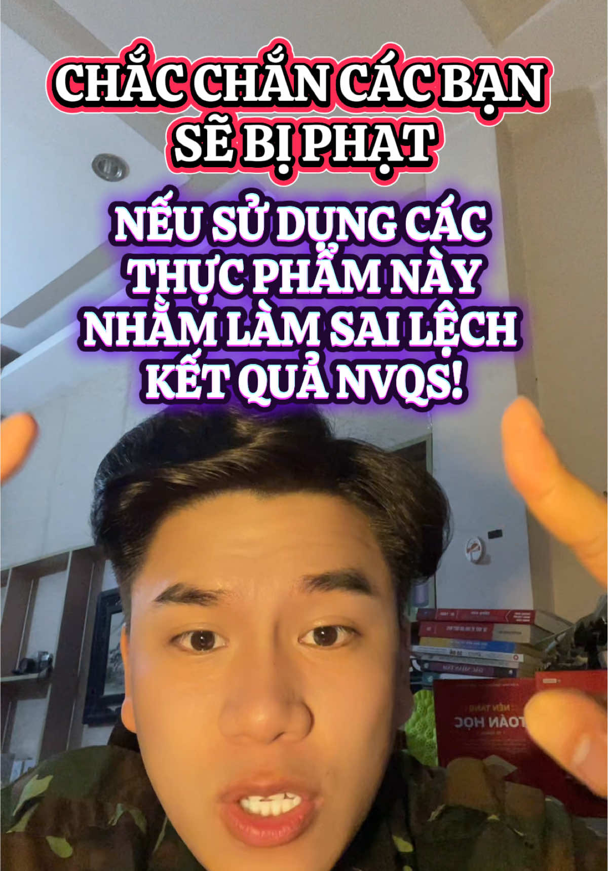 Chắc chắn các bạn sẽ bị phạt Nếu sử dụng các loại thực phẩm này nhằm làm sai lệch kết quả NVQS! #nghiavuquansu #nvqs #bodoi #nhapngu2026 #viral 