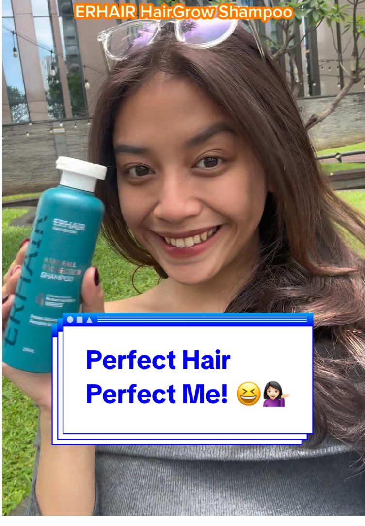 Rambut tebal & sehat itu nggak cuma soal gen, tapi juga perawatan dengan ingredients yang tepat! 😎 Kadang rambut lagi stress, tapi dengan ERHAIR HairGrow Shampoo, rontok berkurang dan kuat dari akar sampai ujung. ✨ Cobain sekarang! #ERHASkincare Rumahnya #SkincareBaik 