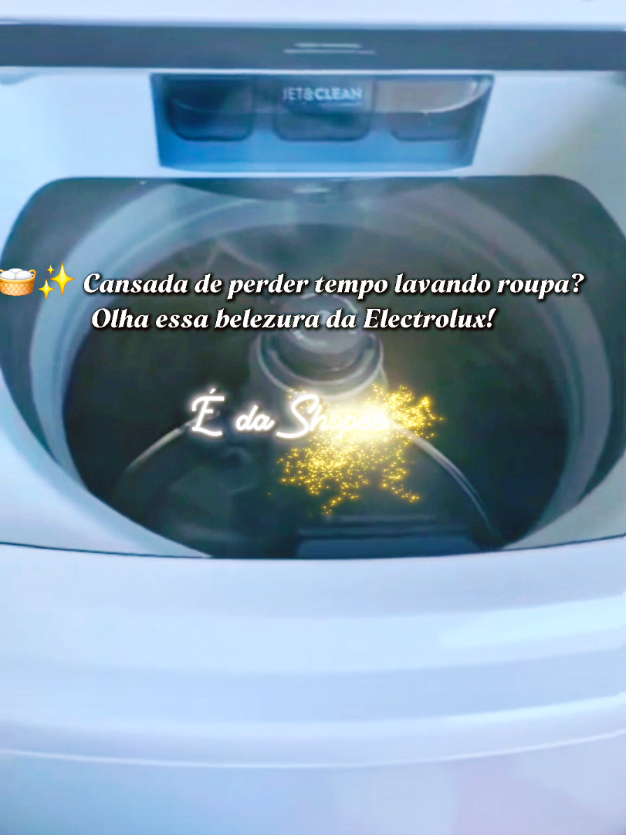 ✨️Máquina de Lavar Electrolux 13kg Branca Essential Care com Cesto Inox e Jet&Clean (LED13)✨️#maquinadelavar #maquinadelavarelectrolux #acheinashopee #shopeebrasil #pravoceeseular 