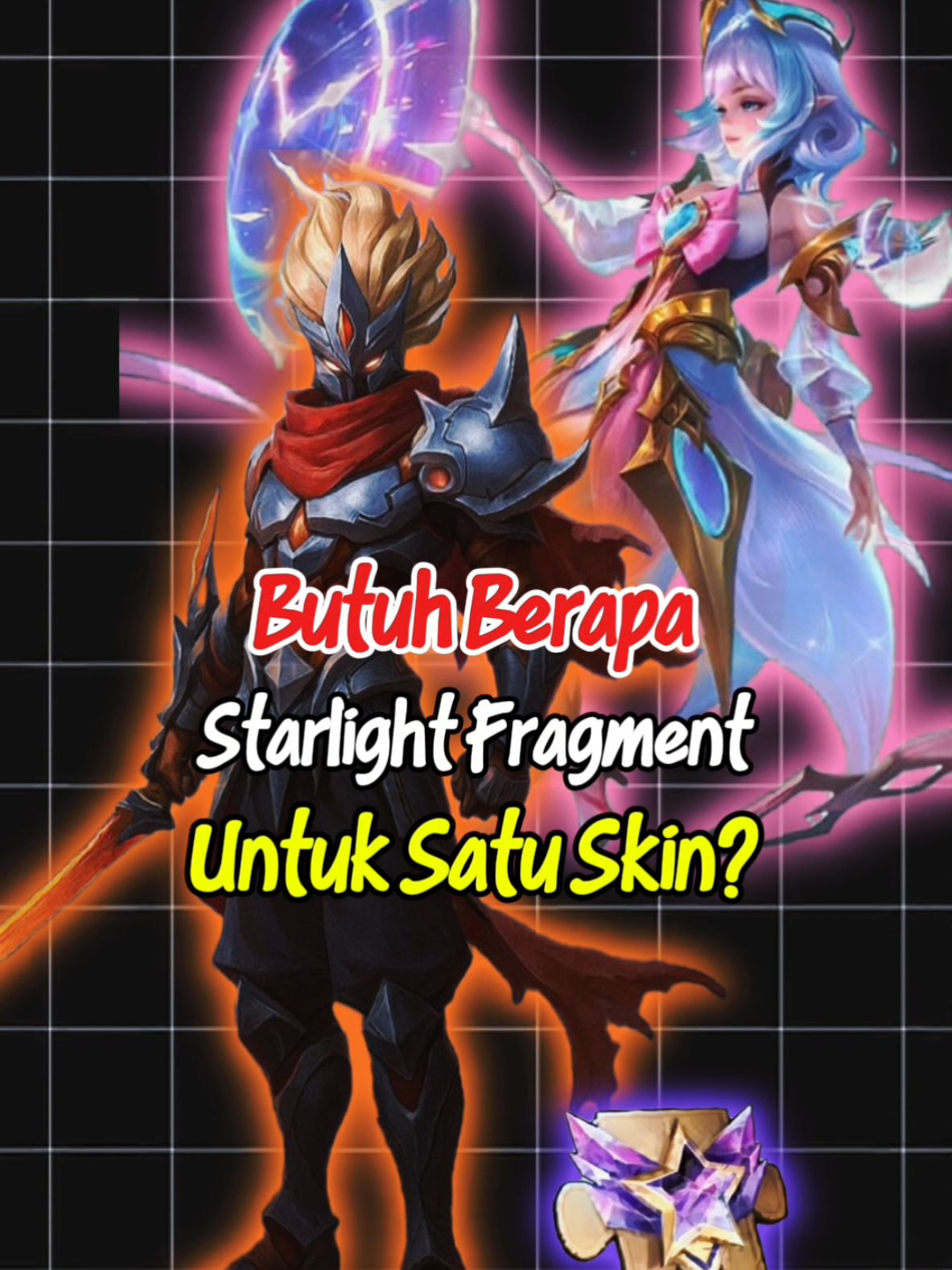 Udah kekumpul berapa fragmen mu?? 🫵 #fyp #ml #mobilelegends #mobilelegendsbangbang #starlightfragments 