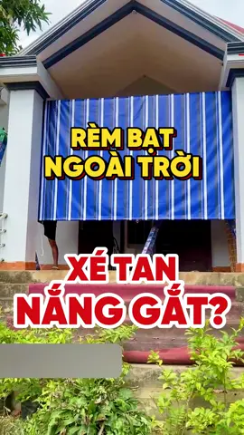 rèm bạt cuốn che nắng mưa ban công ngoài trời #remcuatitaco #remchenang #batcuon #rembat #remcuon 