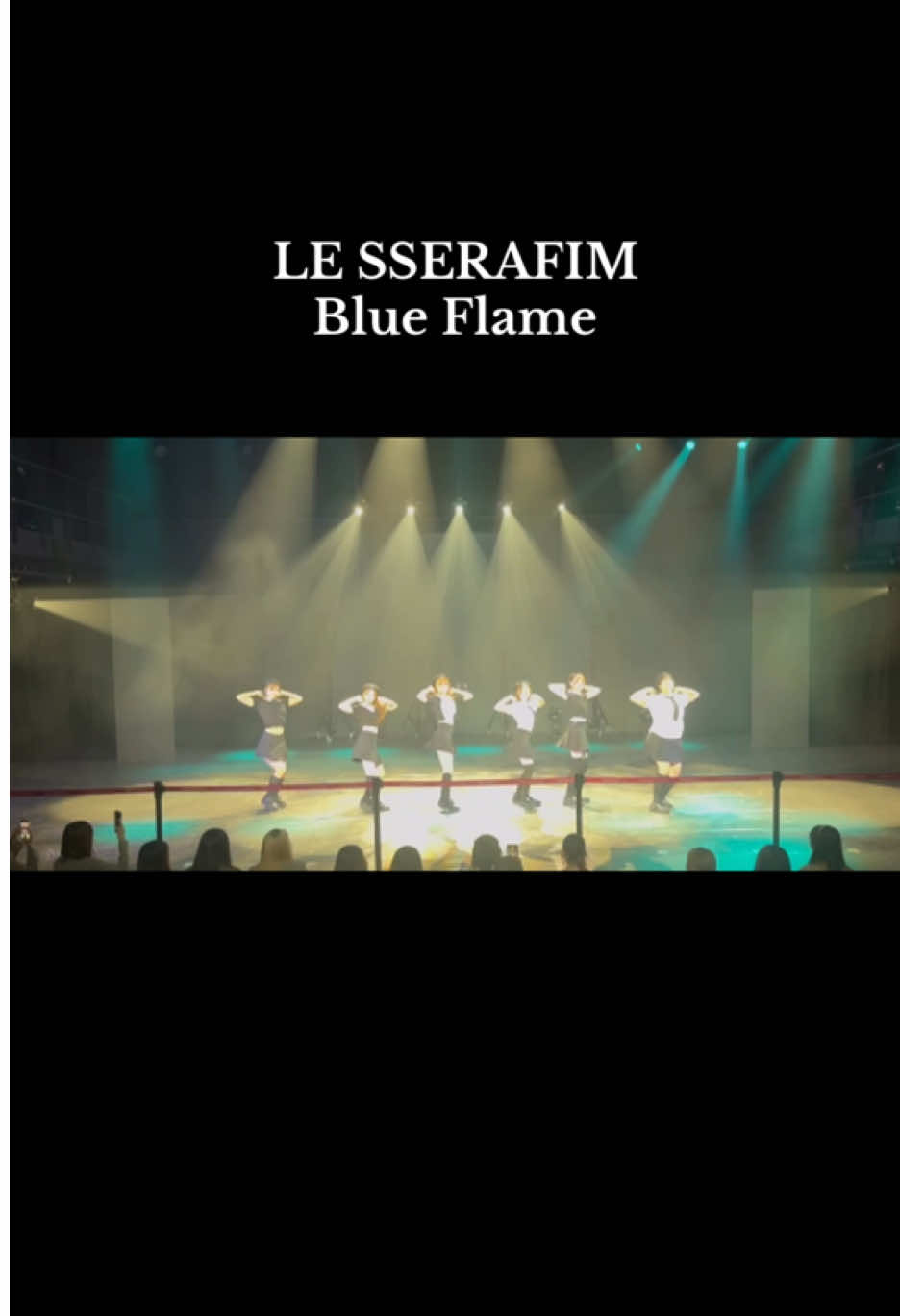 ︎︎⟡ LE SSERAFIM/Blue Flame ︎︎⟡ #lesselafim #blueflame #kpop #桜美林大学 #brisk @LE SSERAFIM 