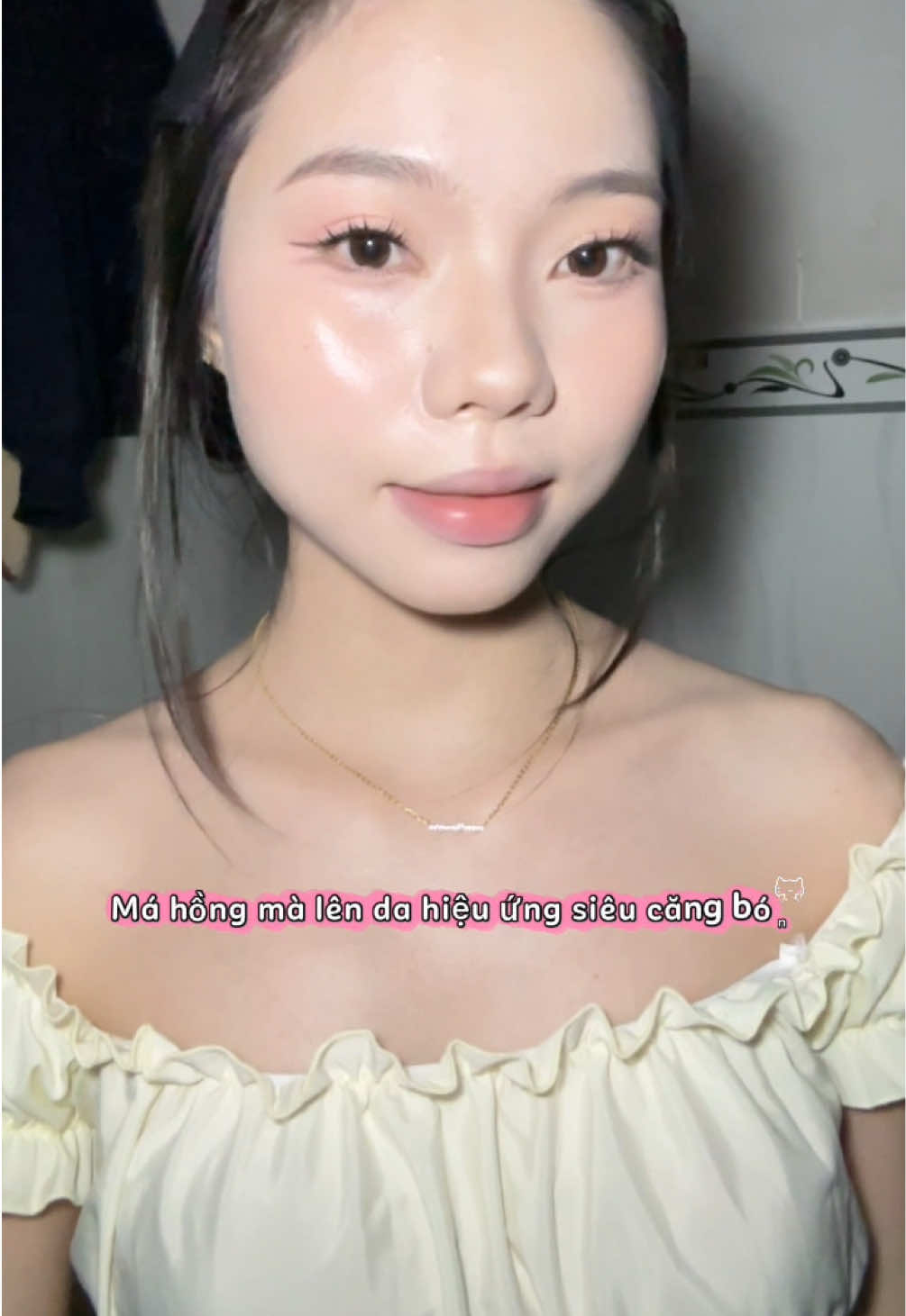 Má hồng gì mà căng bóng thế này??? #mahongdanglongrocksweet #mahongdanglong #mahongrocksweet #rocksweetmahongdanglong  #cleangirl 