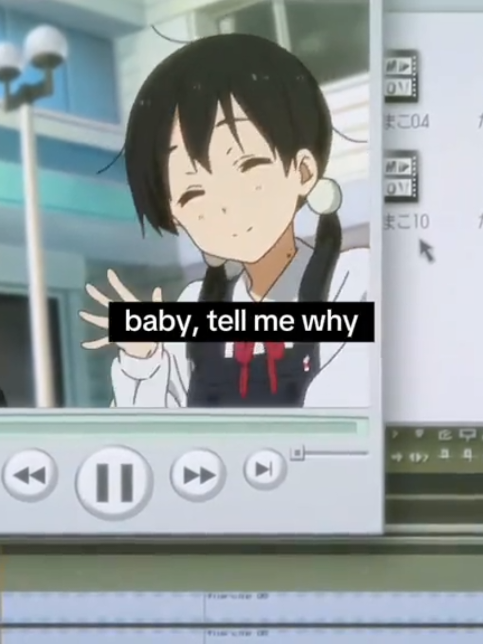 Got the music in you, baby, tell me why.. #anime #tamakolovestory #animeedit #sadvibes🥀 #fypシ 