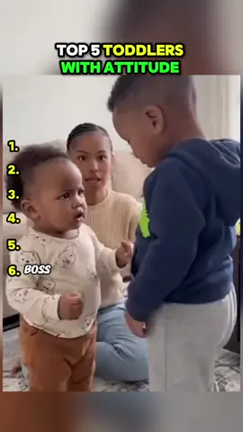 Toddlers with attitude 😂 #toddlers #attitude #sassybabies #foryou #sora 