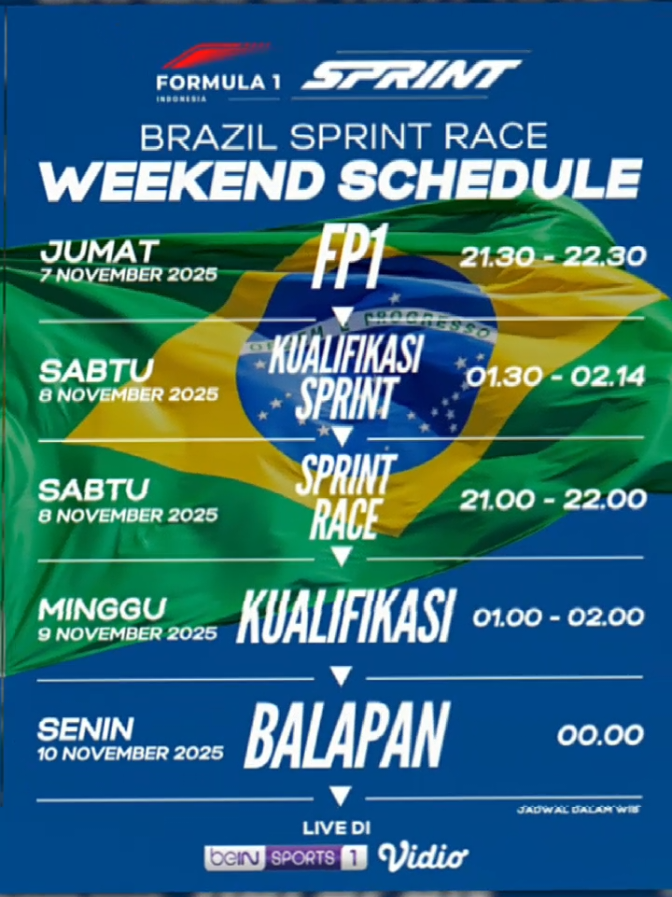 begadang race again🥱🥱#f1 #raceweek #interlagos #formula1 #fyp 