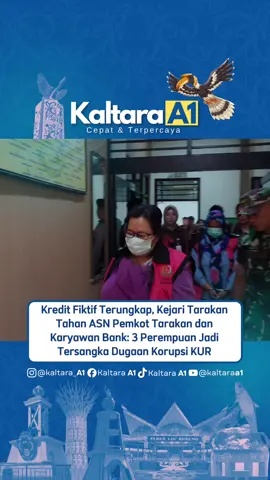 TARAKAN - Kredit fiktif terbongkar! Kejari Tarakan resmi menahan tiga perempuan tersangka dugaan korupsi penyaluran KUR di salah satu bank BUMN. Kerugian negara ditaksir mencapai Rp2,195 miliar akibat manipulasi data kependudukan dan nasabah fiktif. 🔍 43 nama nasabah palsu, jutaan rupiah raib ke tangan para pelaku! 🚨 Korupsi KUR di Tarakan Terkuak! ASN, karyawan bank, dan pencari nasabah diduga kompak manipulasi data penduduk untuk cairkan kredit fiktif. Kerugian negara? Lebih dari Rp2 miliar! Tiga tersangka kini resmi ditahan Kejari Tarakan. 💰 Dana KUR diselewengkan, rakyat dirugikan! Tiga perempuan di Tarakan kini mendekam di tahanan usai terbukti mainkan data 43 nasabah fiktif demi mencairkan dana ratusan juta rupiah. Kejari pastikan: kasus masih dikembangkan! ⚖️ Kejari Tarakan bergerak cepat! Kasus korupsi KUR senilai Rp2,1 miliar menyeret ASN, karyawan bank, dan pencari nasabah. Manipulasi data kependudukan jadi modus utama. Sumber: @tarakanterciduk #tarakan #kaltara 