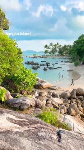 Pantai Cantik Pulau Bangka#bangkabelitung #bangka #belitung #indonesiabeach #beachtiktokvideos 