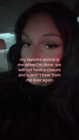 not giving u closure is my form of revenge 