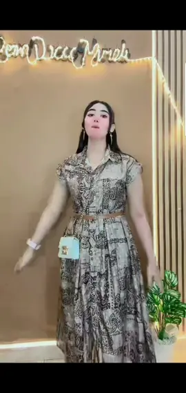 BV - Dress wanita HARNI Midi D#diskontiktokshop #JelajahLiburan #fypツviral 