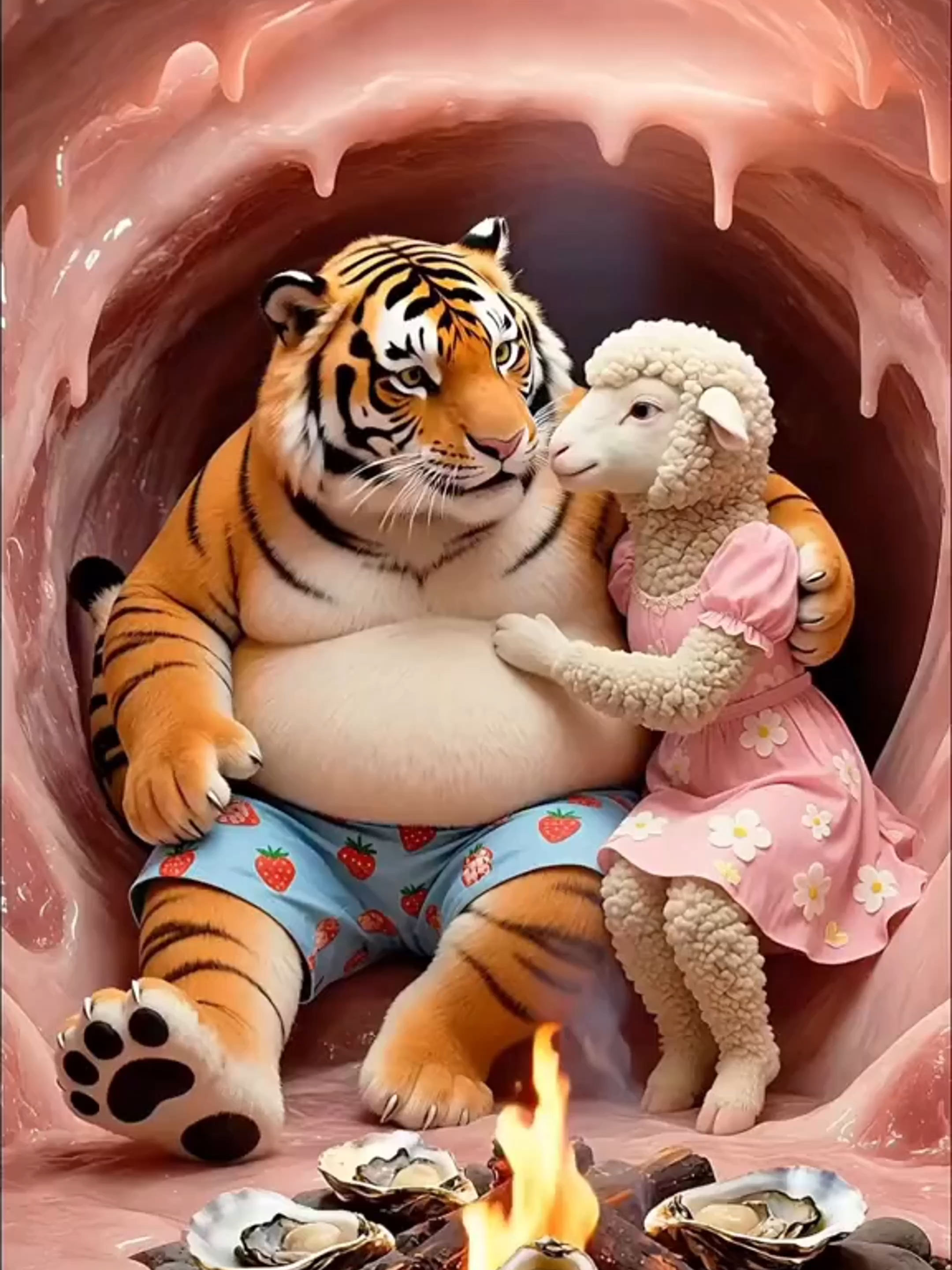 #kucing #foryou #catlovers #cartoon #kitten #aicat #fyp #cat #ai #haha #funnyvideos #orangecat #cutecat #catlover #kitty #tiger