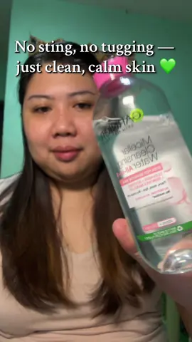 Meet your skincare essential — Garnier Micellar Water! 💧 Gently removes makeup, dirt, and oil in just one swipe without harsh rubbing. Perfect for sensitive skin and everyday cleansing. Keep your skin clean, fresh, and hydrated all day long! 💚 #DoubleCleanseMadeEasy #GarnierMicellarWater #MakeupRemover #FreshCleanSkin #skincareessentials 